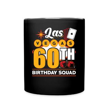 Escouade du 60e anniversaire de Las Vegas - Mug uni - noir - Devant