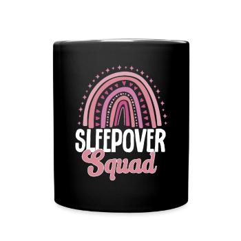 Sleepover Party Pajamas Slumber Party - Full Colour Mug - black - Front