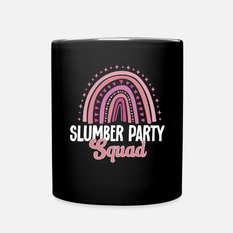 Soirée pyjama pyjama soirée pyjama - Mug uni - noir