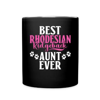 Rhodesian Ridgeback Gifts - Full Colour Mug - black - Front