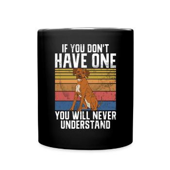 Rhodesian Ridgeback Gifts - Full Colour Mug - black - Front