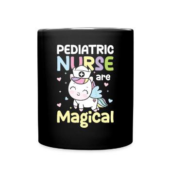 Pediatric Nurse Are Magical - Tasse einfarbig - Schwarz - Vorne