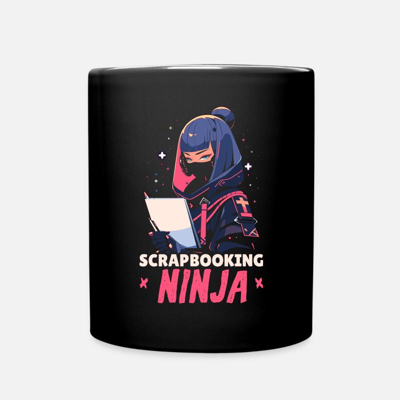 Scrapbooking Scrapbook papier artisanat Scrapbooker - Mug uni - noir