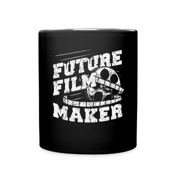 Future Film Maker Cinematography Director Producer - Full Colour Mug - black - Front