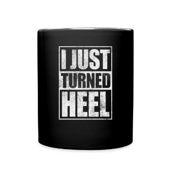 Wrestling - Tasse einfarbig - Schwarz - Vorne
