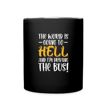 Bus Driver Bus Driver Bus Schuhlbus Gift - Full Colour Mug - black - Front