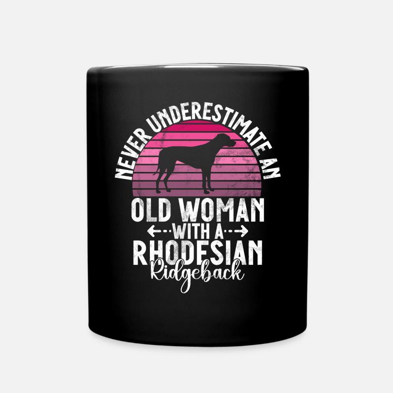 Cadeaux de Rhodesian Ridgeback - Mug uni - noir