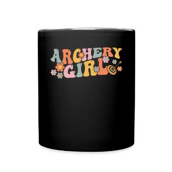 Groovy Archer - Full Colour Mug - black - Front