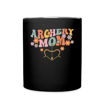 Groovy Archer - Full Colour Mug - black - Front
