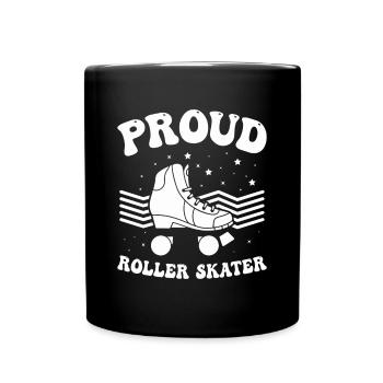 Roller Skates Roller Skating - Proud Roller Skaters - Full Colour Mug - black - Front