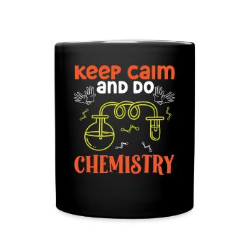 Chimiste Keep Calm Do Chimie Technicien chimiste - Mug uni - noir - Devant