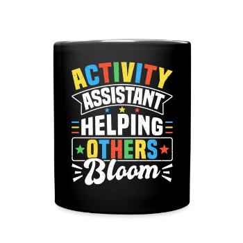 Awesome Activity Director - Tasse einfarbig - Schwarz - Vorne