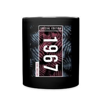 Special Edition 1967 Birthday Urban Graphic - Full Colour Mug - black - Front