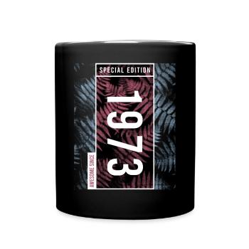 Special Edition 1973 Birthday Urban Graphic - Full Colour Mug - black - Front