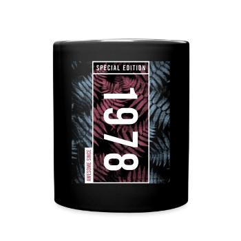 Special Edition 1978 Birthday Urban Graphic - Full Colour Mug - black - Front