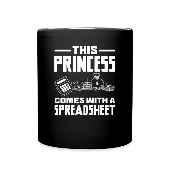 Drôle de cadeau comptable de conseiller fiscal - Mug uni - noir - Devant
