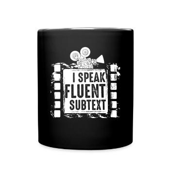 Dialogue Dissector Screenwriter - Full Colour Mug - black - Front