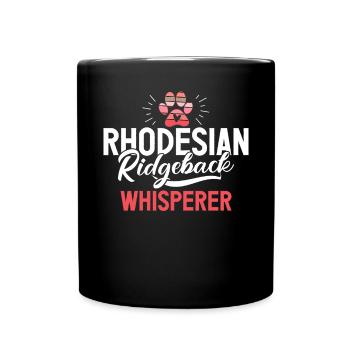 Cadeaux Rhodesian Ridgeback - Mug uni - noir - Devant