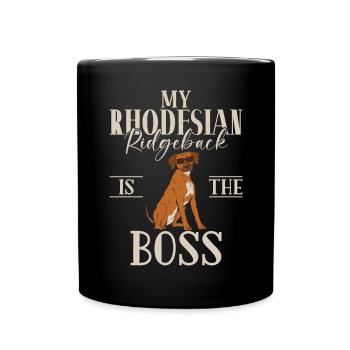 Cadeaux Rhodesian Ridgeback - Mug uni - noir - Devant