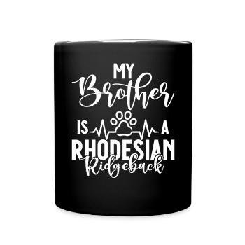 Cadeaux Rhodesian Ridgeback - Mug uni - noir - Devant