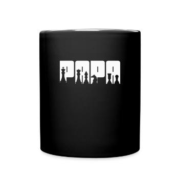 Chess Chessboard Checkmate Chess Player - Full Colour Mug - black - Front