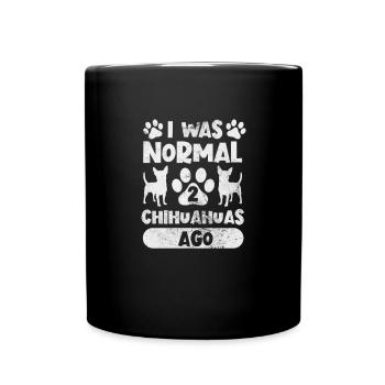 Chihuahua - Full Colour Mug - black - Front