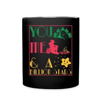 toi Moi et un milliard d’étoiles - Mug uni - noir - Devant