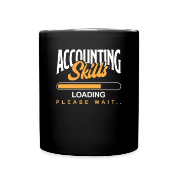 Funny Tax Advisor Accountant Gift - Full Colour Mug - black - Front