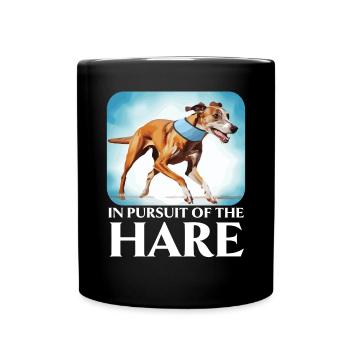 Greyhound Racing Dog Race Greyhound Race Propriétaire de lévrier - Mug uni - noir - Devant