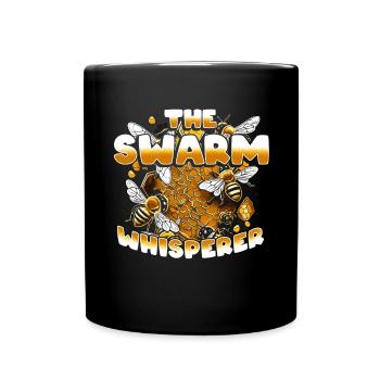 Swarm Catcher Apiculture Apiculteur - Mug uni - noir - Devant