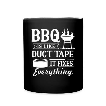 Duct Tape Duct Tape Artisan Masking Tape - Full Colour Mug - black - Front