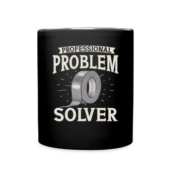 Duct Tape Duct Tape Artisan Masking Tape - Full Colour Mug - black - Front