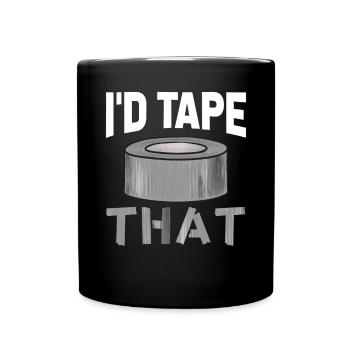 Duct Tape Duct Tape Artisan Masking Tape - Full Colour Mug - black - Front