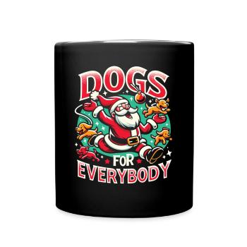 Dogs For Everybody Dog Owners - Full Colour Mug - black - Front