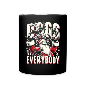 Dogs For Everybody Dog Owners - Full Colour Mug - black - Front