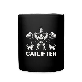 Deadlifter Fitness Workout Bodybuilder Soulevé de terre - Mug uni - noir - Devant