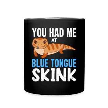 Lizard Collector Reptile Lover - Full Colour Mug - black - Front