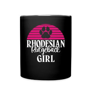 Cadeaux Rhodesian Ridgeback - Mug uni - noir - Devant