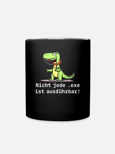 Programmierer Spruch Informatik Computer Geek - Tasse einfarbig - Schwarz
