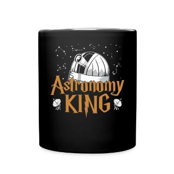 Astronomy King - Full Colour Mug - black - Front