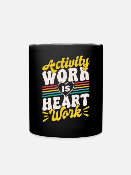 Activity Director Appreciation - Tasse einfarbig - Schwarz