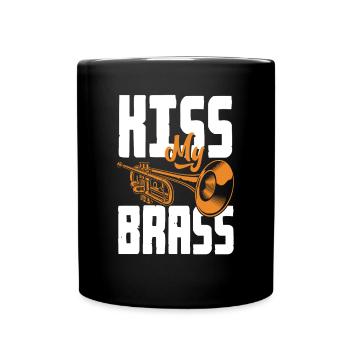 Trumpet Trumpeter Trumpet Player - Full Colour Mug - black - Front