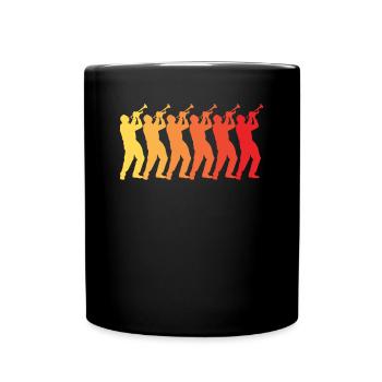 Trumpet Trumpeter Trumpet Player - Full Colour Mug - black - Front
