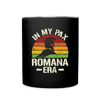 À l’époque de la Pax Romana - Empire romain - Mug uni - noir - Devant