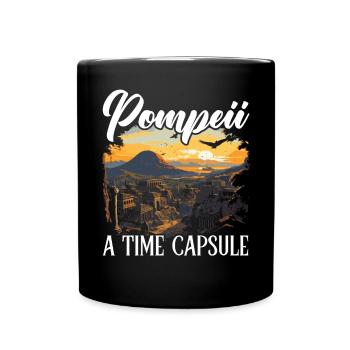 Pompeii History Travel I Love Roman Empire - Full Colour Mug - black - Front