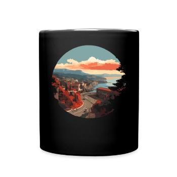 Pompeii History Travel I Love Roman Empire - Full Colour Mug - black - Front