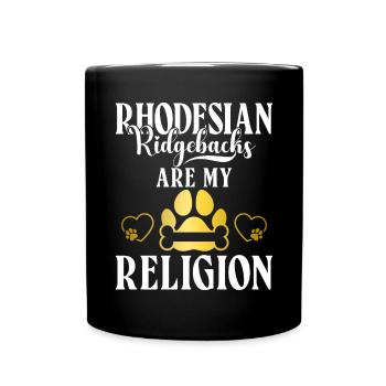 Cadeaux Rhodesian Ridgeback - Mug uni - noir - Devant
