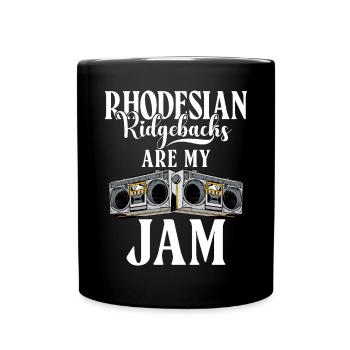 Cadeaux Rhodesian Ridgeback - Mug uni - noir - Devant