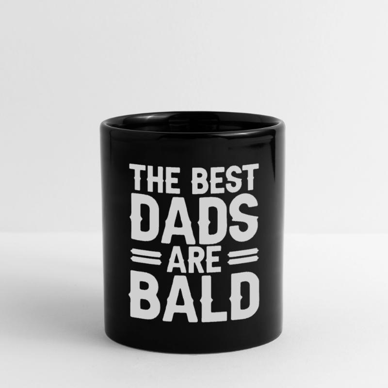 Bald Head Baldness Beard Bald Head Full Colour Mug