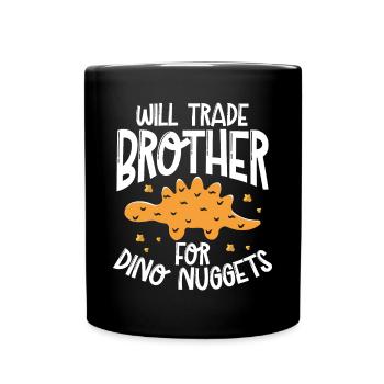 Échangez vos frères contre des pépites - Mug uni - noir - Devant